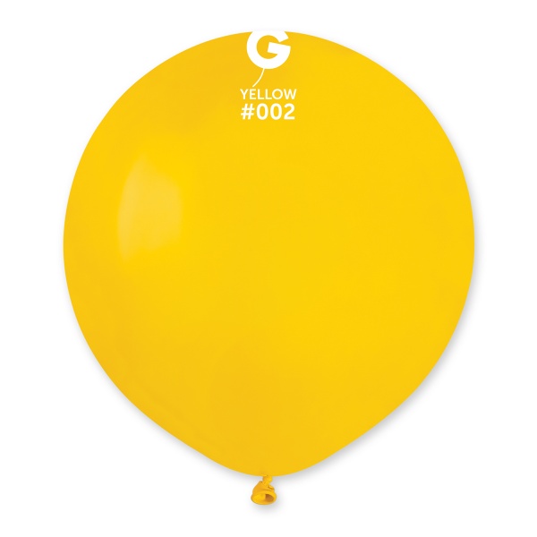 Balónik latexový žltý 48 cm 1 ks