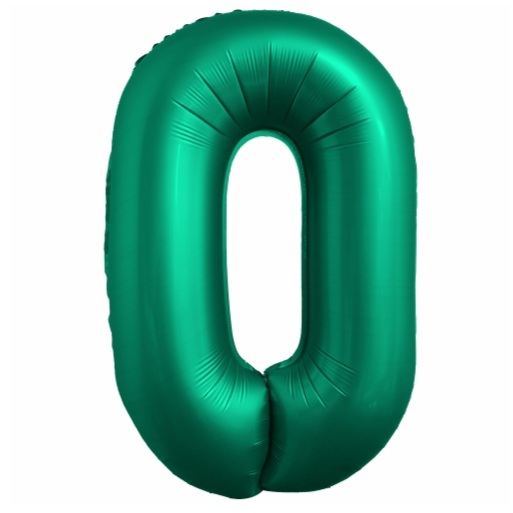 Balónek chromový číslice
