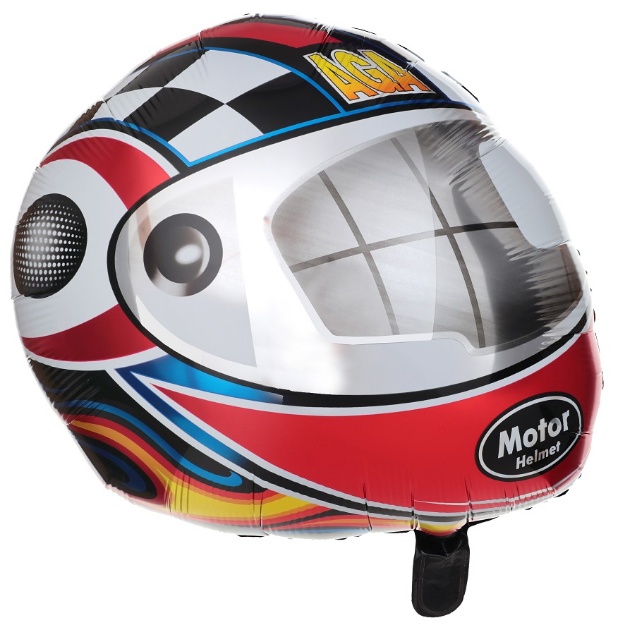 Balónek fóliový Helma 45 cm