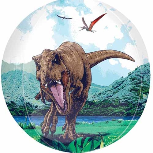 Balónek fóliový Jurský park orbz XL 38x40 cm