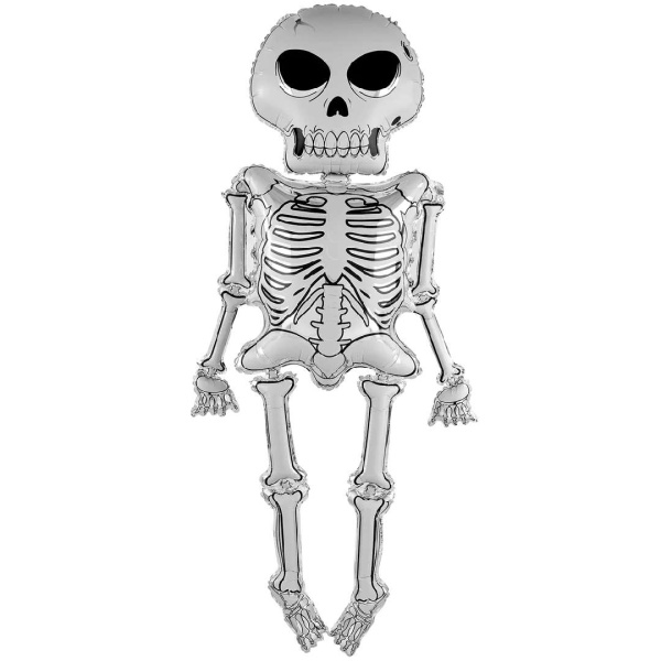 Balónik fóliový Kostlivec 86 x 158 cm