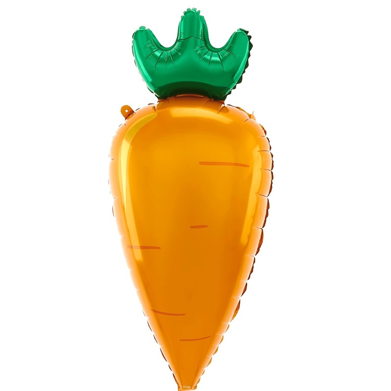 Balónek fóliový Mrkev 42x91 cm