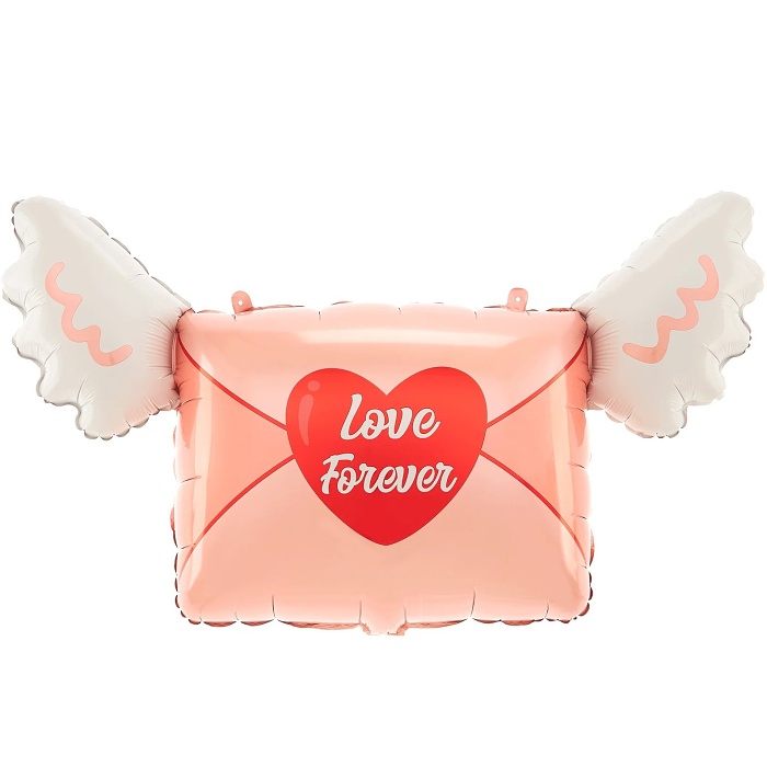 Balónek fóliový dopis Love Forever 90x64 cm