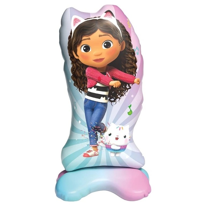 Balónek fóliový stojací Gabby's Dollhouse 104x54 cm