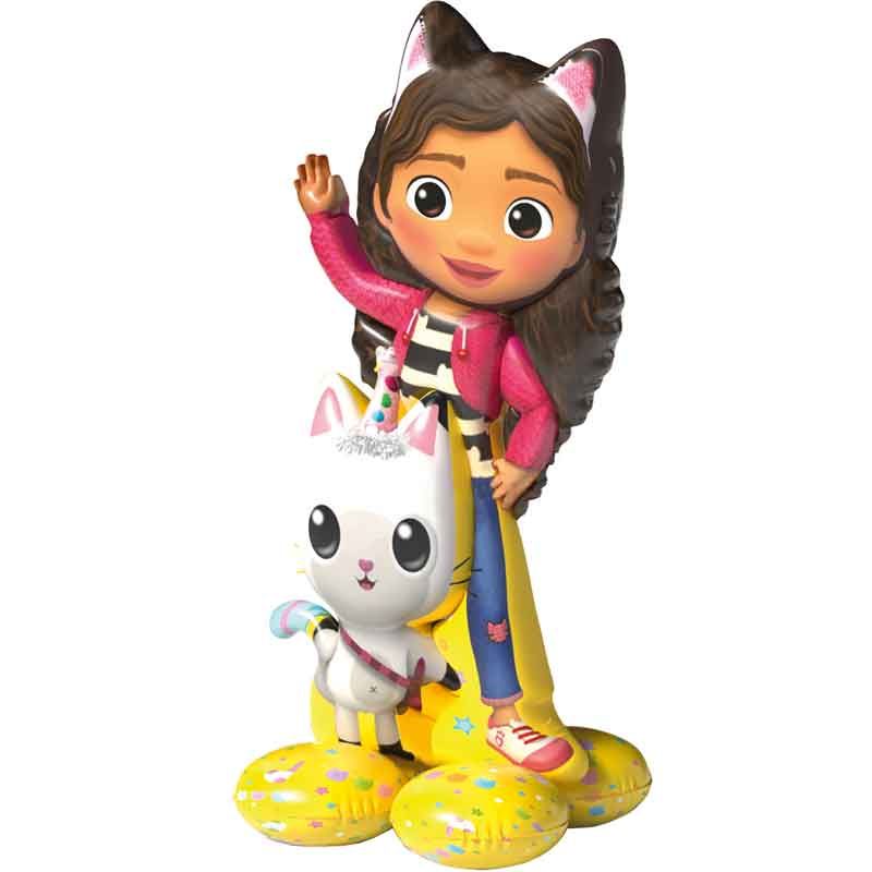 Balónek fóliový stojací Gabby's Dollhouse 33x78 cm