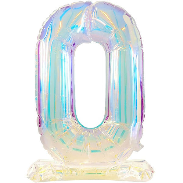 Balónek fóliový stojací číslo