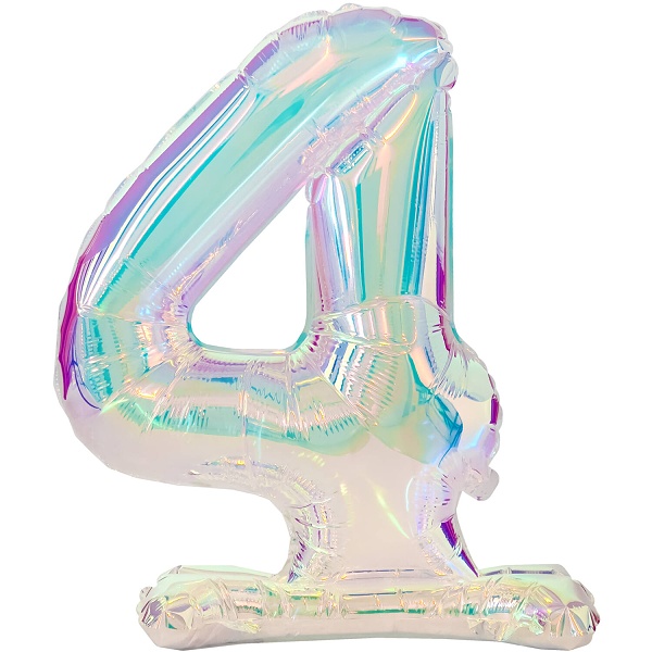 Balónek fóliový stojací číslo