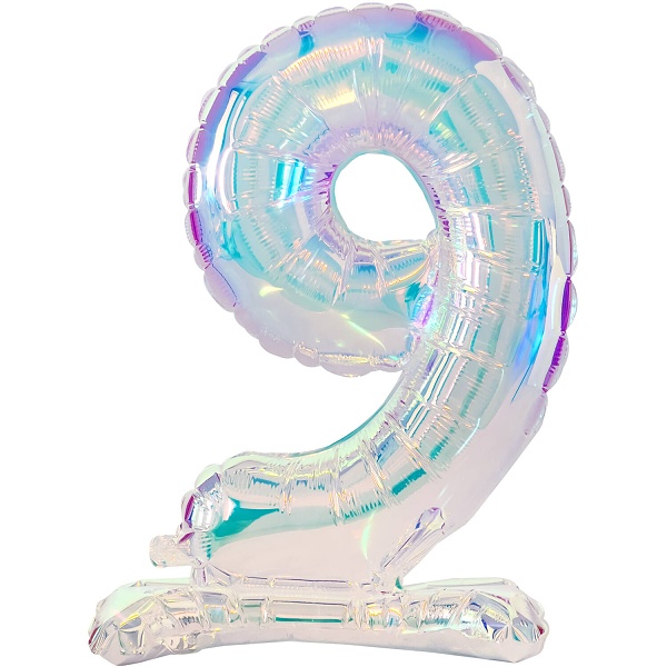 Balónek fóliový stojací číslo