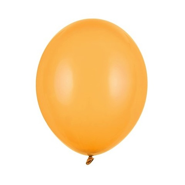 Balónik latexový pastelový medovo žltý 12 cm 1 ks