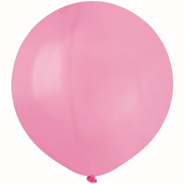 Balónik latexový ružový 48cm 1ks