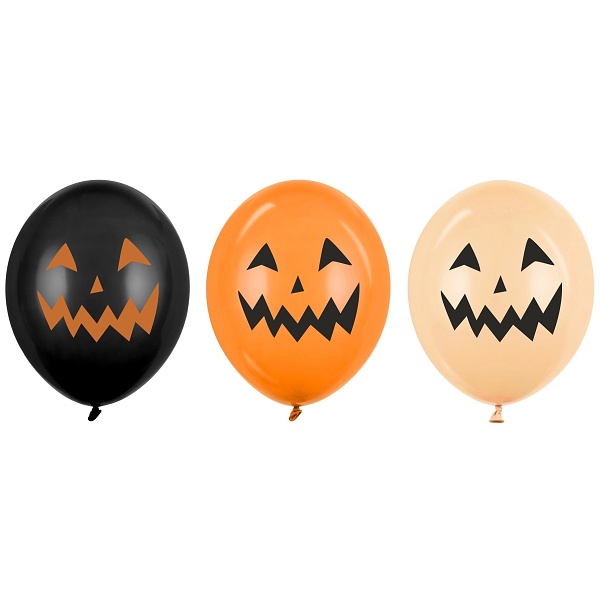 Balónky latexové Dýně 30 cm 50 ks