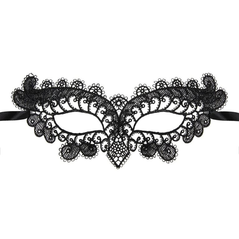 Benátská maska sova krajková