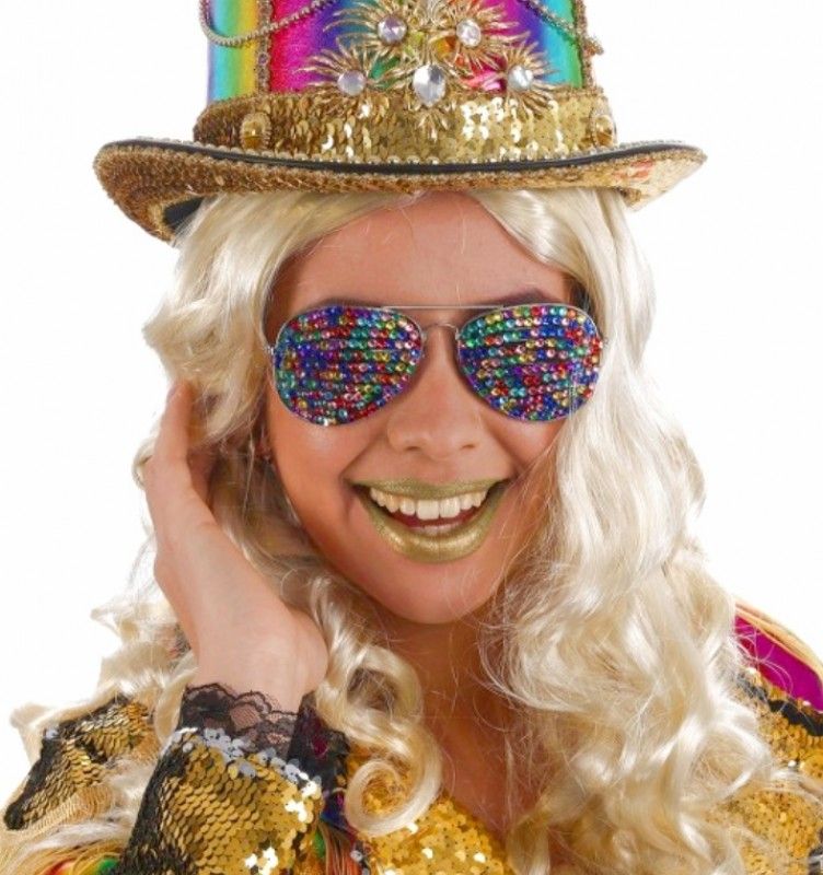 Brýle kabaretové barevné