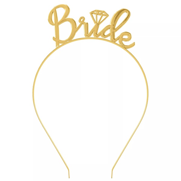 Čelenka Bride zlatá