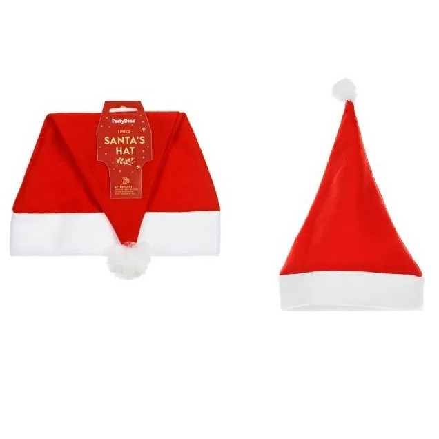 Čepice vánoční červená