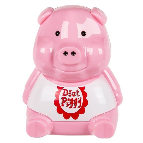 Diétne prasiatko do chladničky so svetelným senzorom a zvukom 10 cm