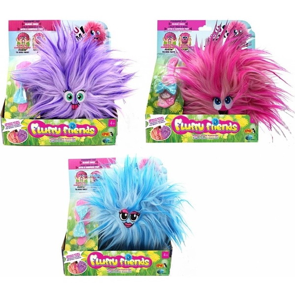 Fluffy friends, 3, druhy