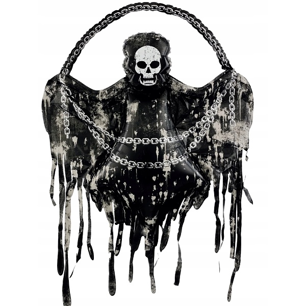 Fóliový balónek smrt v řetězech 118x150cm