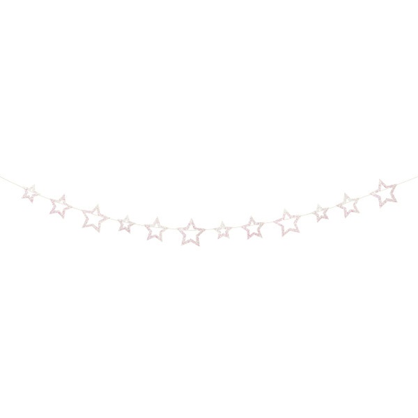 Girlanda Hviezdy, fialová Galaxy 183 cm