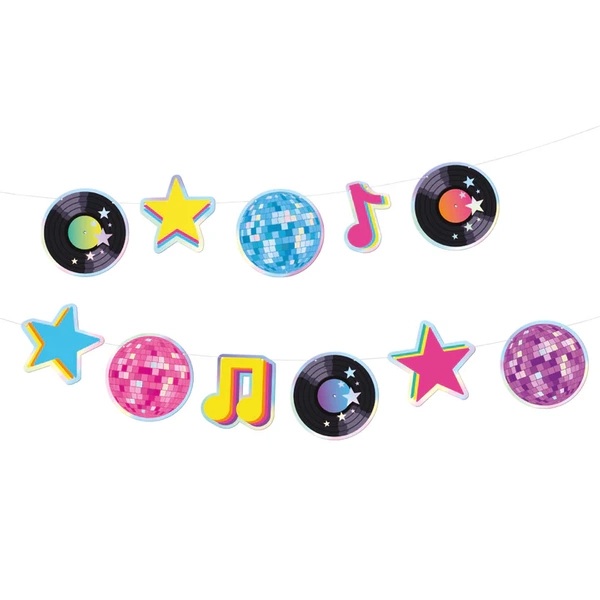 Girlanda Retro Disco 150 cm