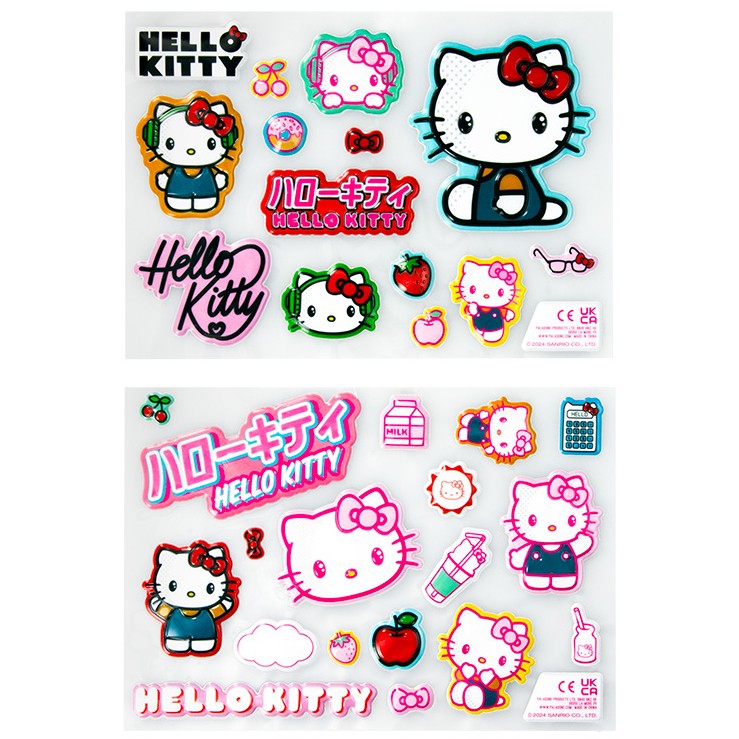Hello Kitty samolepky set