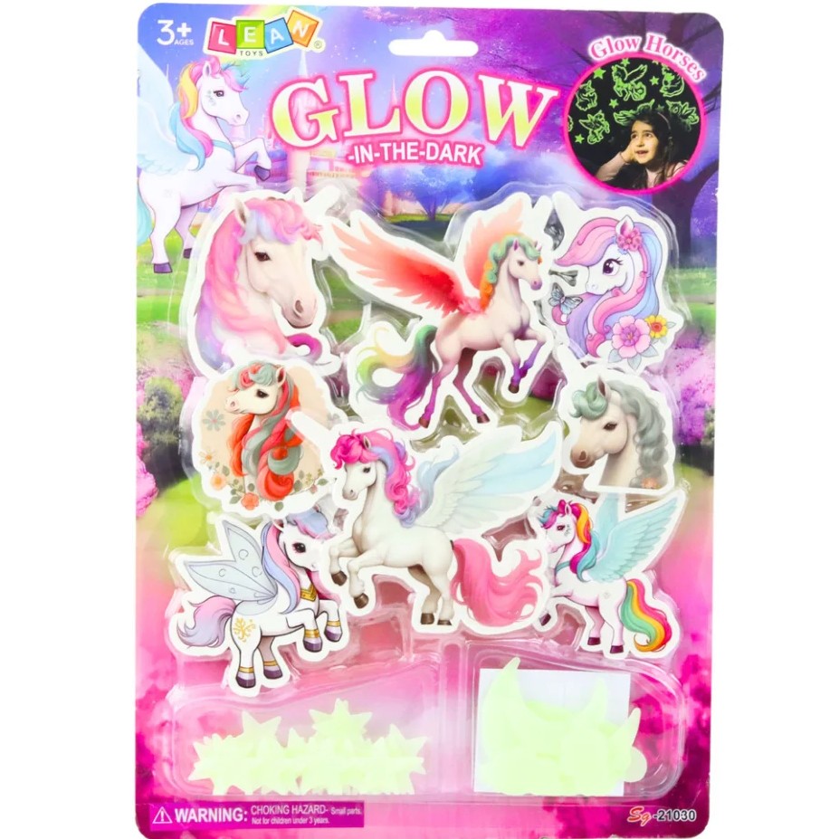 Jednorožci svítící ve tmě