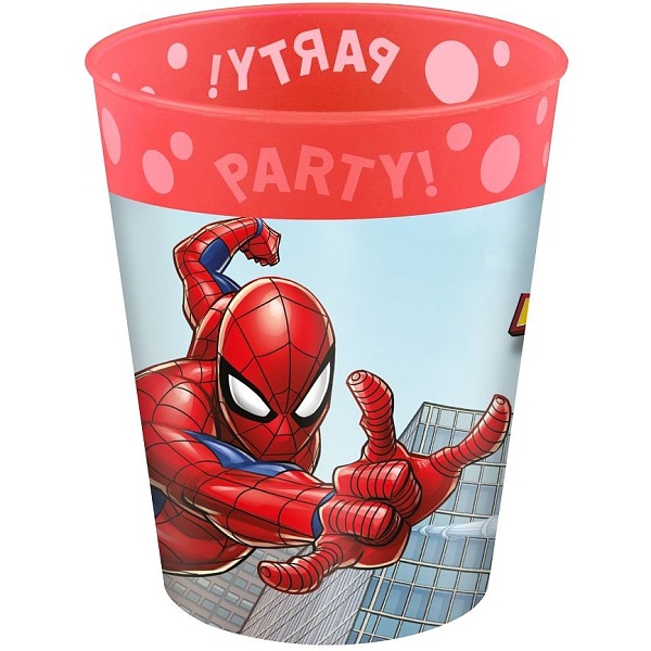 Téglik plastový opakovane použiteľný Spiderman 250 ml 1 ks