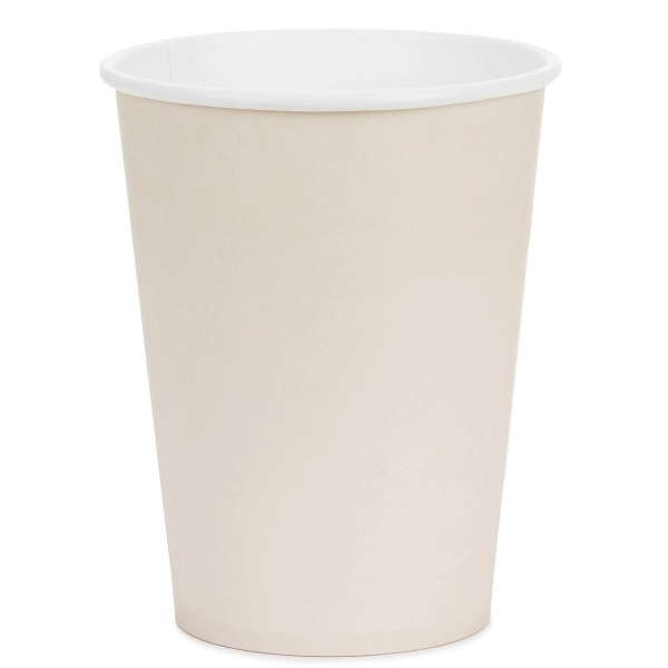 Kelímky papírové béžové 250 ml 6 ks