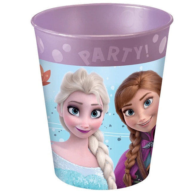 Kelímky plastové znovupožitelné Frozen II 250 ml 4 ks