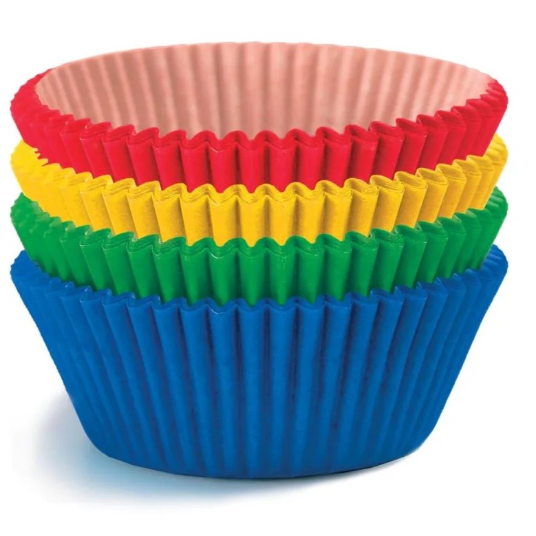 Košíčky papírové mix barev 40 ks