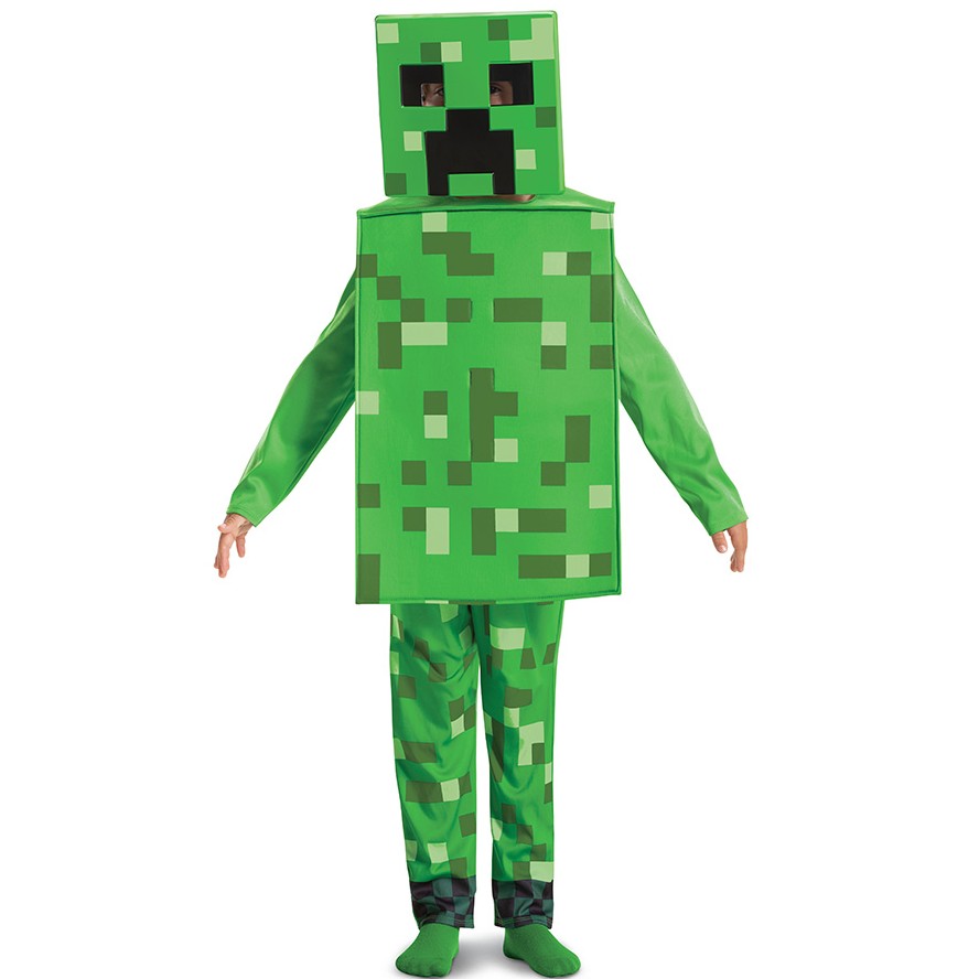 Kostým Minecraft Creeper Fancy 3-4 roky