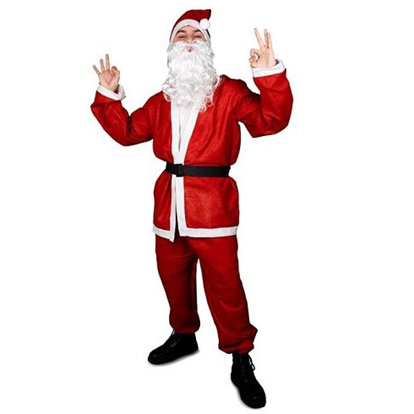 Kostým Santa Claus vel. 170-190 cm