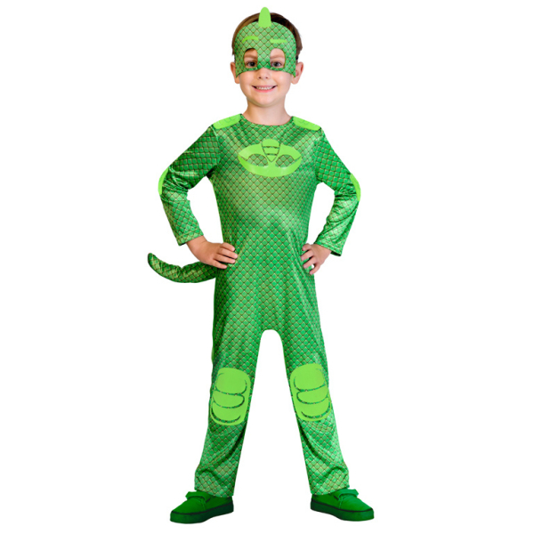 Kostým dětský PJ Masks – Gekko 2-3 roky ( 98 cm )