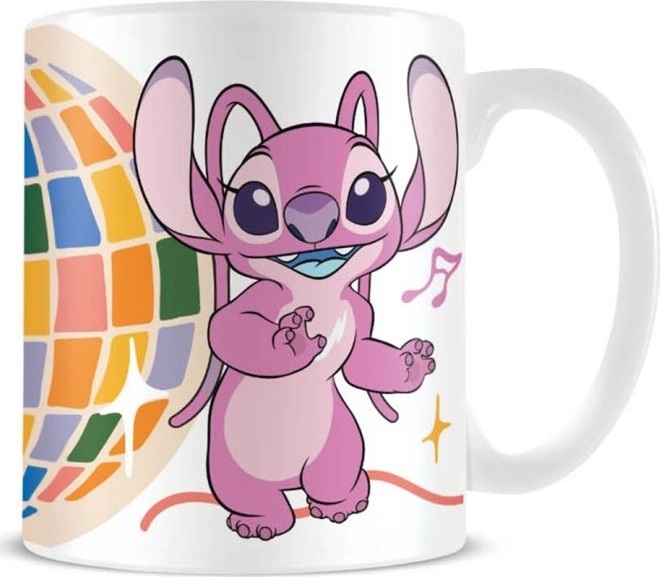 Lilo a Stitch hrnek keramický Disco Ball