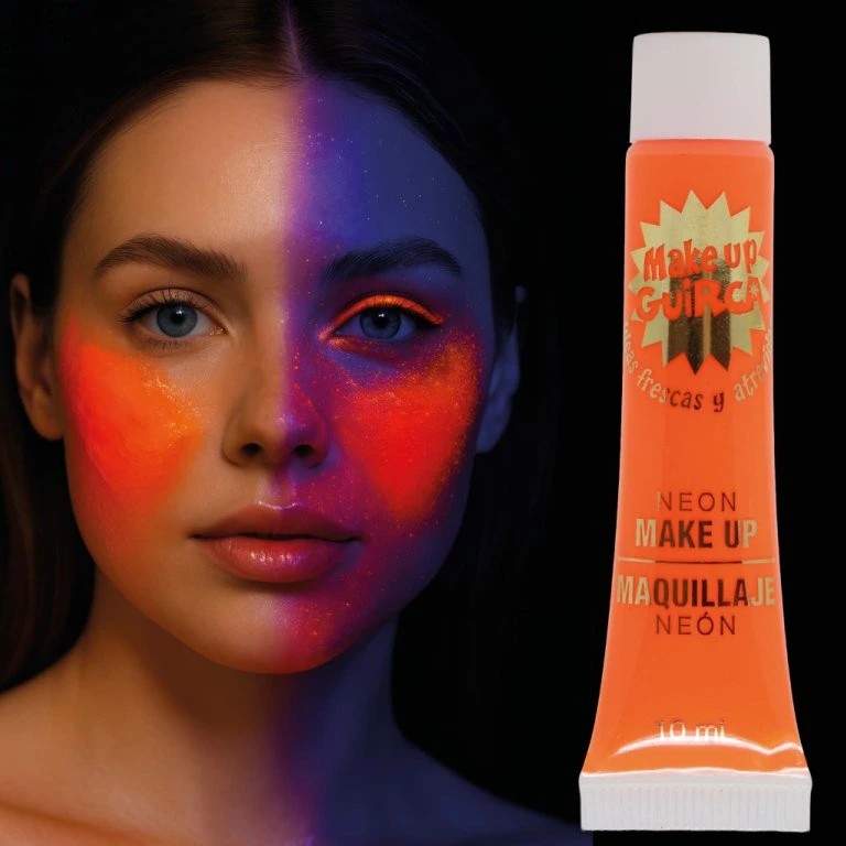 Make-up neonově oranžový 10 ml
