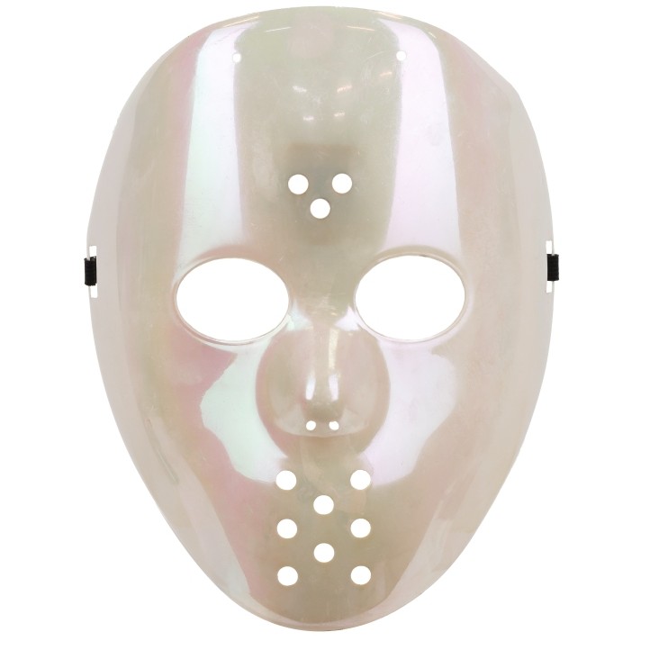 Maska Hokejová bílá