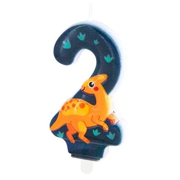 Narozeninová svíčka Dinosaur č. 2