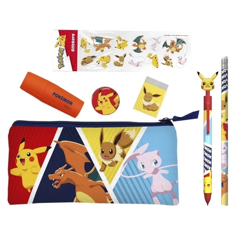 Pokémon školní set se samolepkami