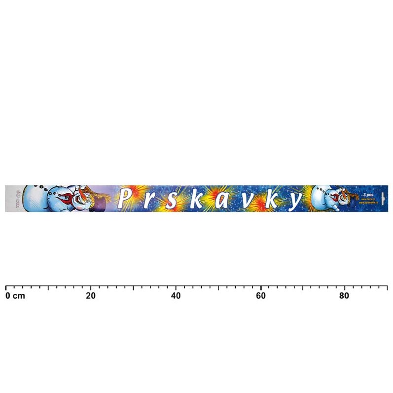 Prskavky 90 cm 3 ks