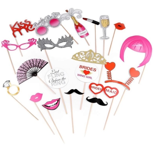 Rekvizity do fotokútiku Bride to be mix