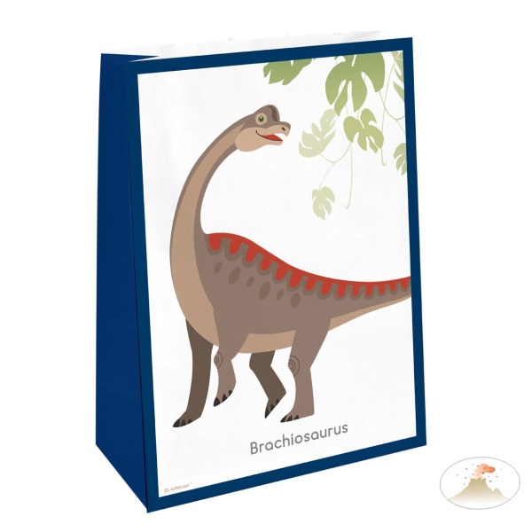 E-shop SÁČKY papierové Dinosaurus 4ks