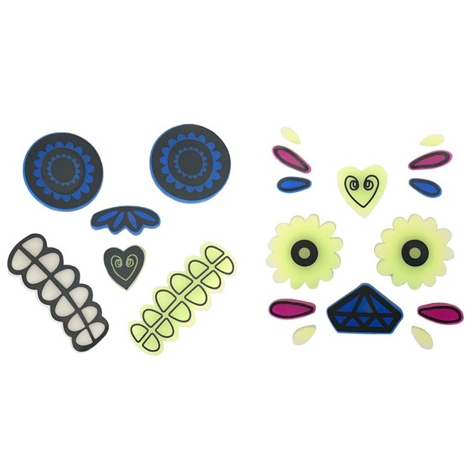 Samolepky na dýně mix