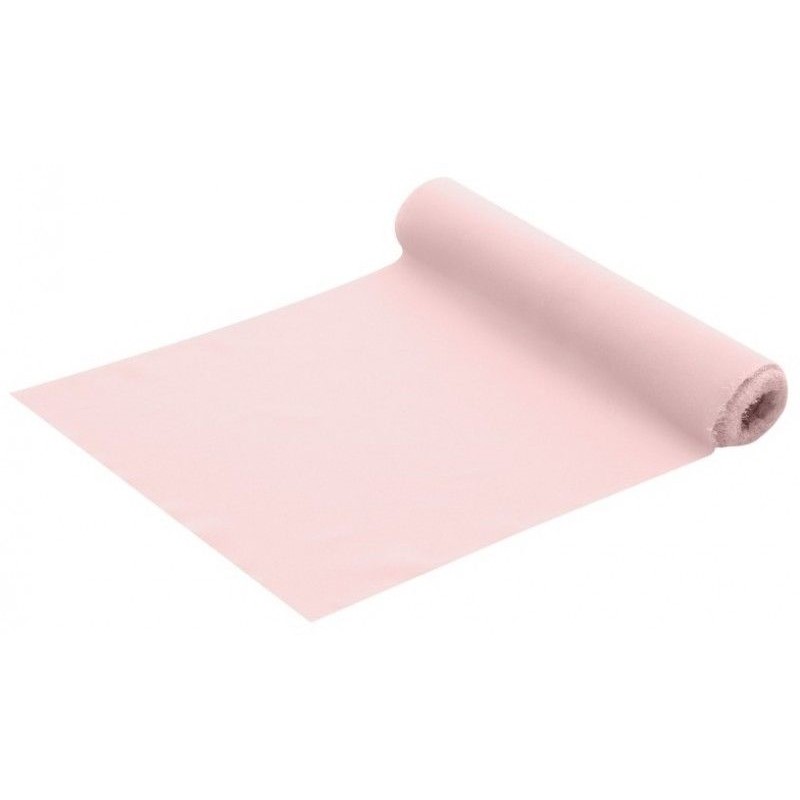 Šerpa stolová textilná svetlo ružová 28 cm/5 m