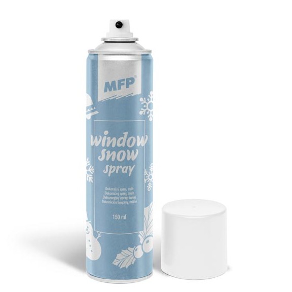 Sprej dekorační sníh na okna 150 ml