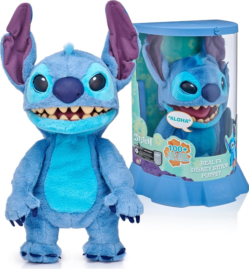 Stitch Real FX Interaktivní plyšák - Stitch