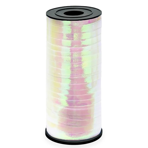 Stuha iridescent lesklá 92 m