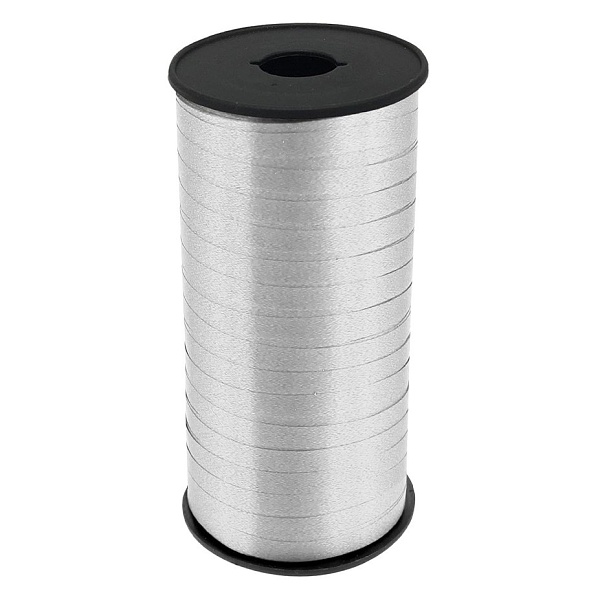 Stuha vázací zrcadlově stříbrná 92 m