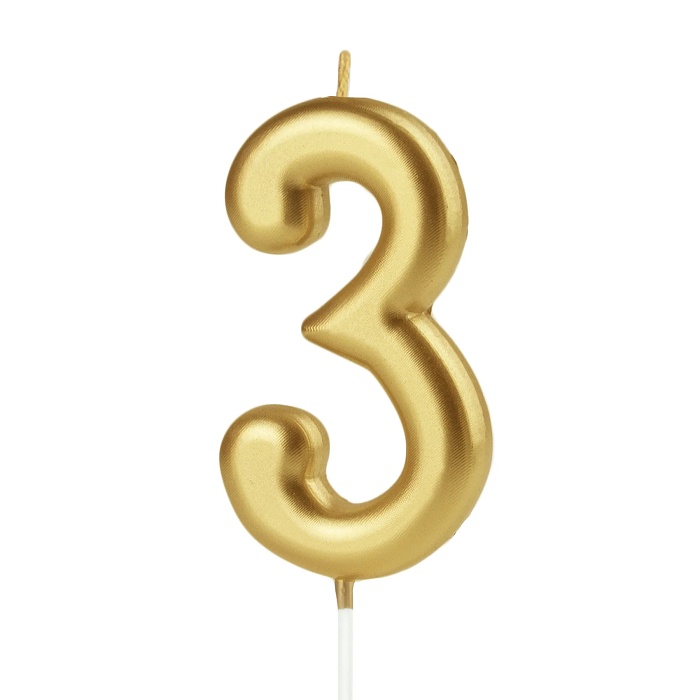 Svíčka narozeninová číslo