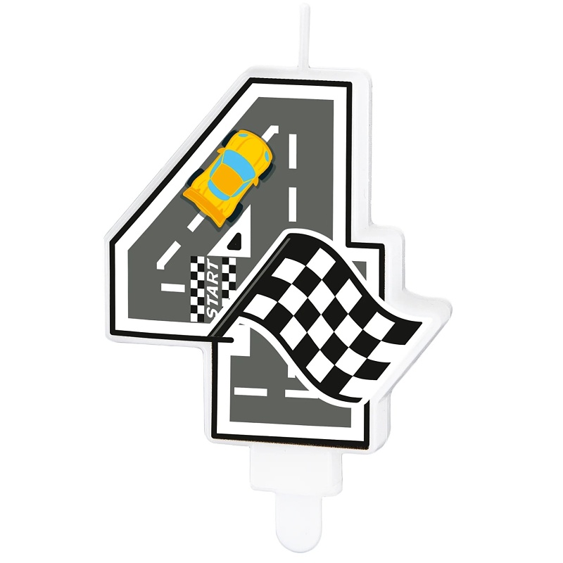 Svíčka závodní auto č.