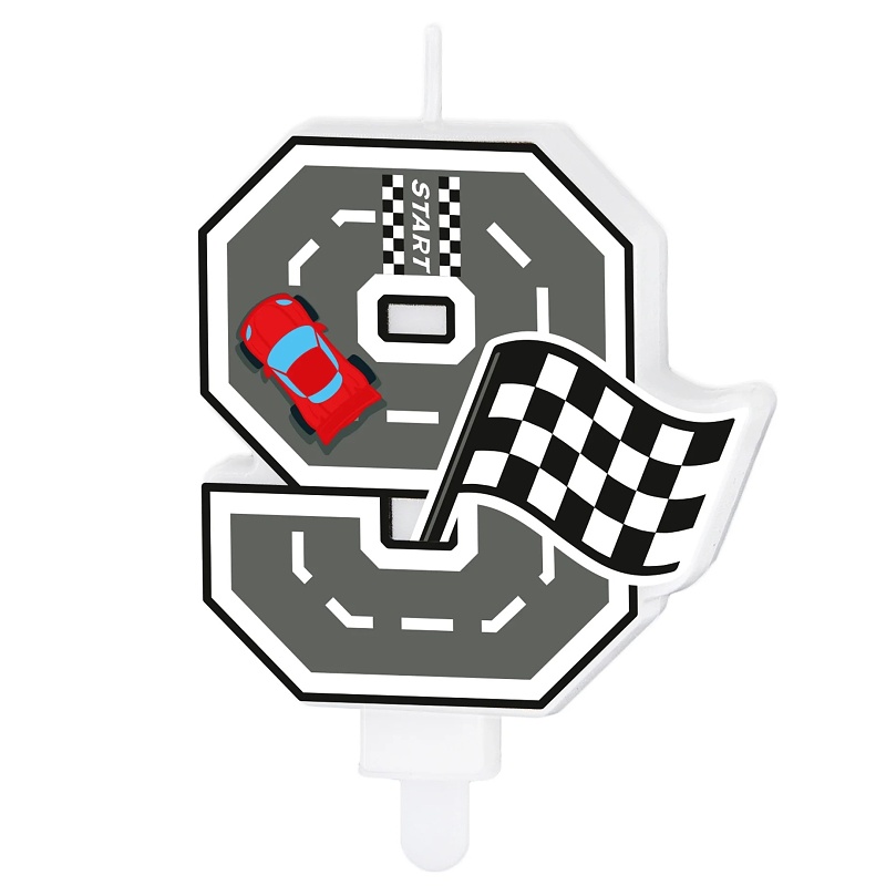 Svíčka závodní auto č.